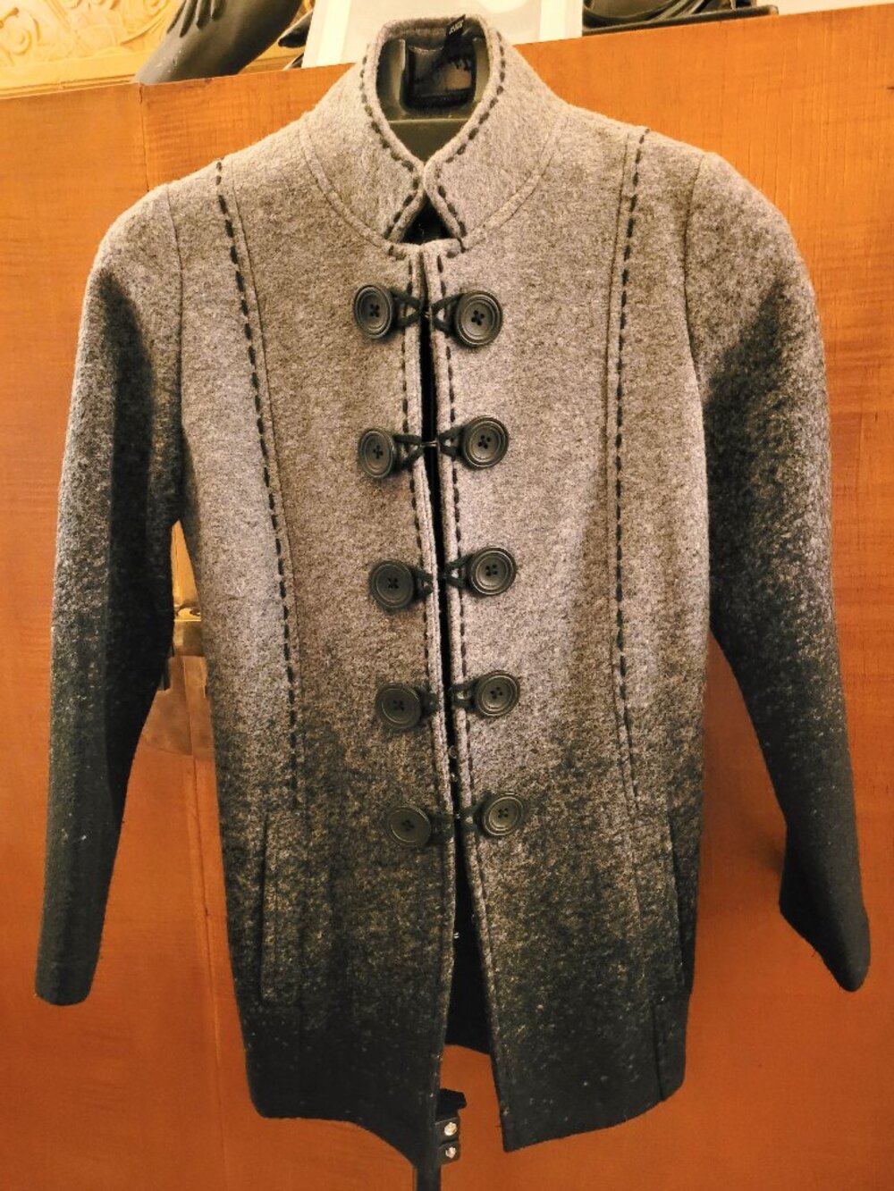 Outdoor Edition by Parkhurst Mid Length Wool Coat